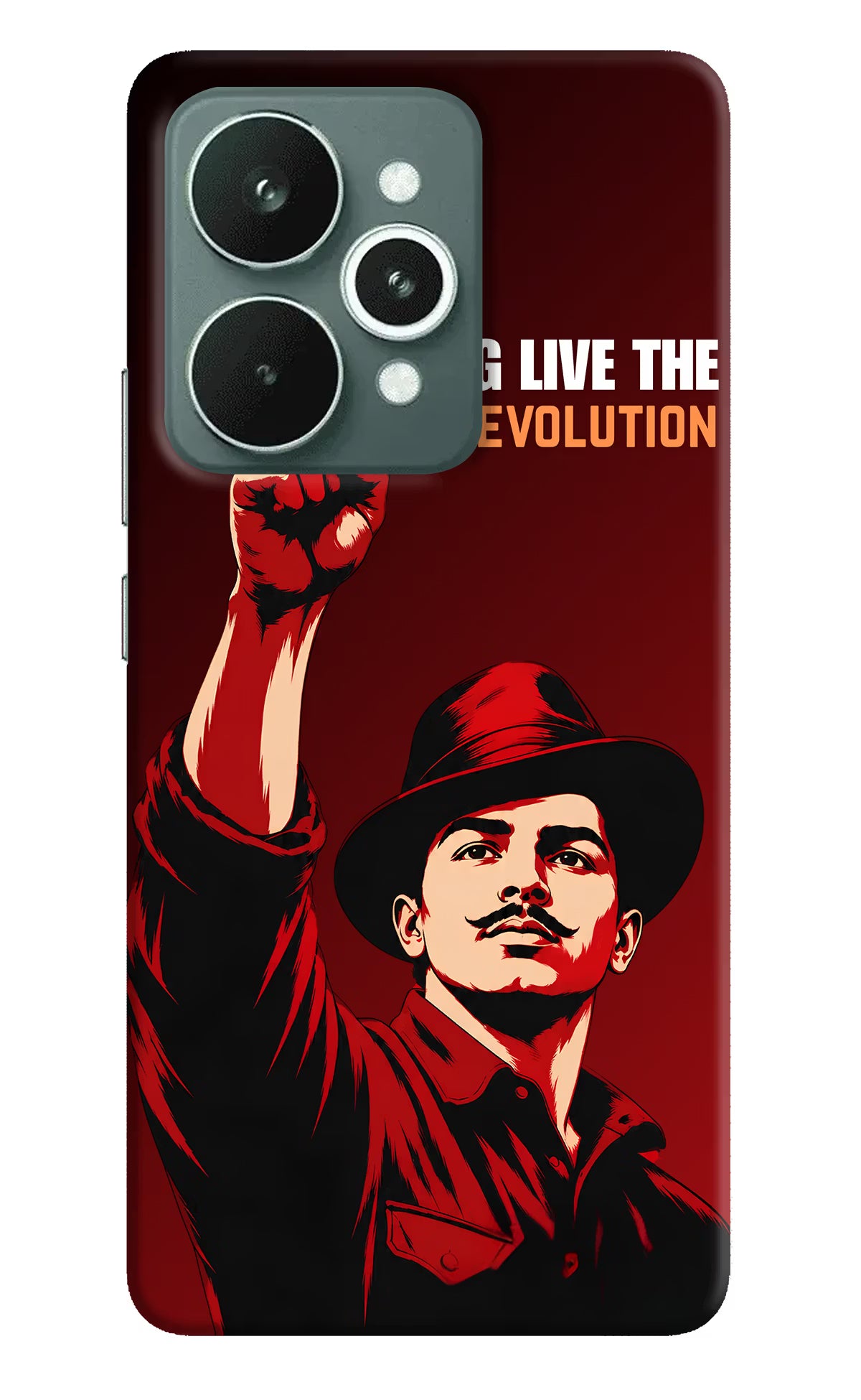 Bhagat Singh Revolution Realme 15 Back Cover