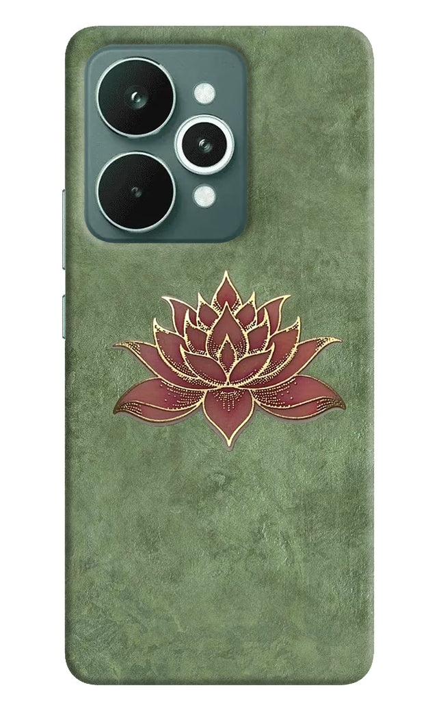 Lotus Grace Realme 15 Hard Case Back Cover by Casekaro