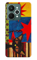 Pop Cat Realme 15 Hard Case Back Cover by Casekaro