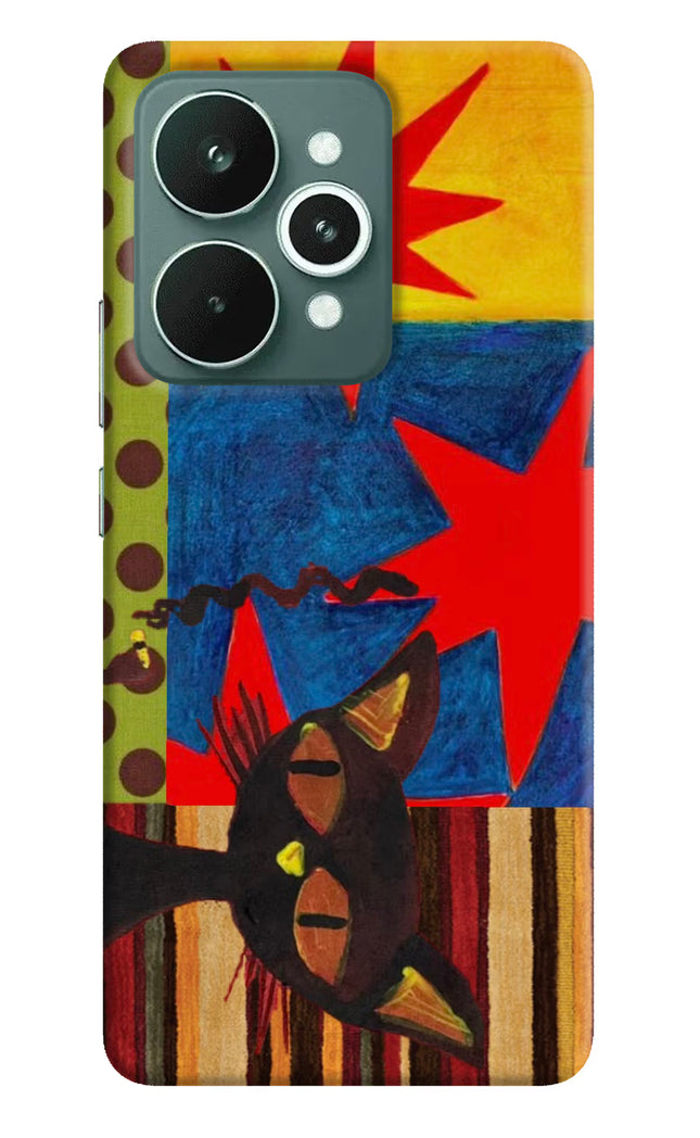 Pop Cat Realme 15 Hard Case Back Cover by Casekaro