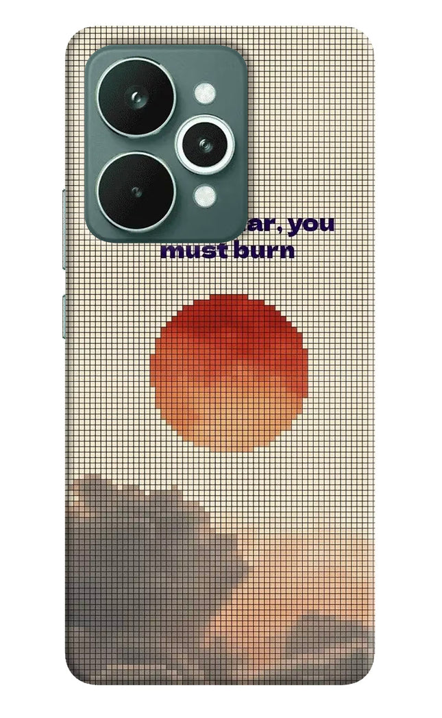 Pixel Sun Realme 15 Hard Case Back Cover by Casekaro