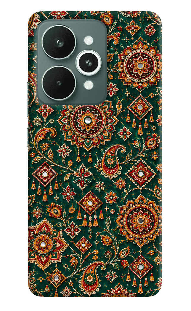 Green Pataka Realme 15 Hard Case Back Cover by Casekaro