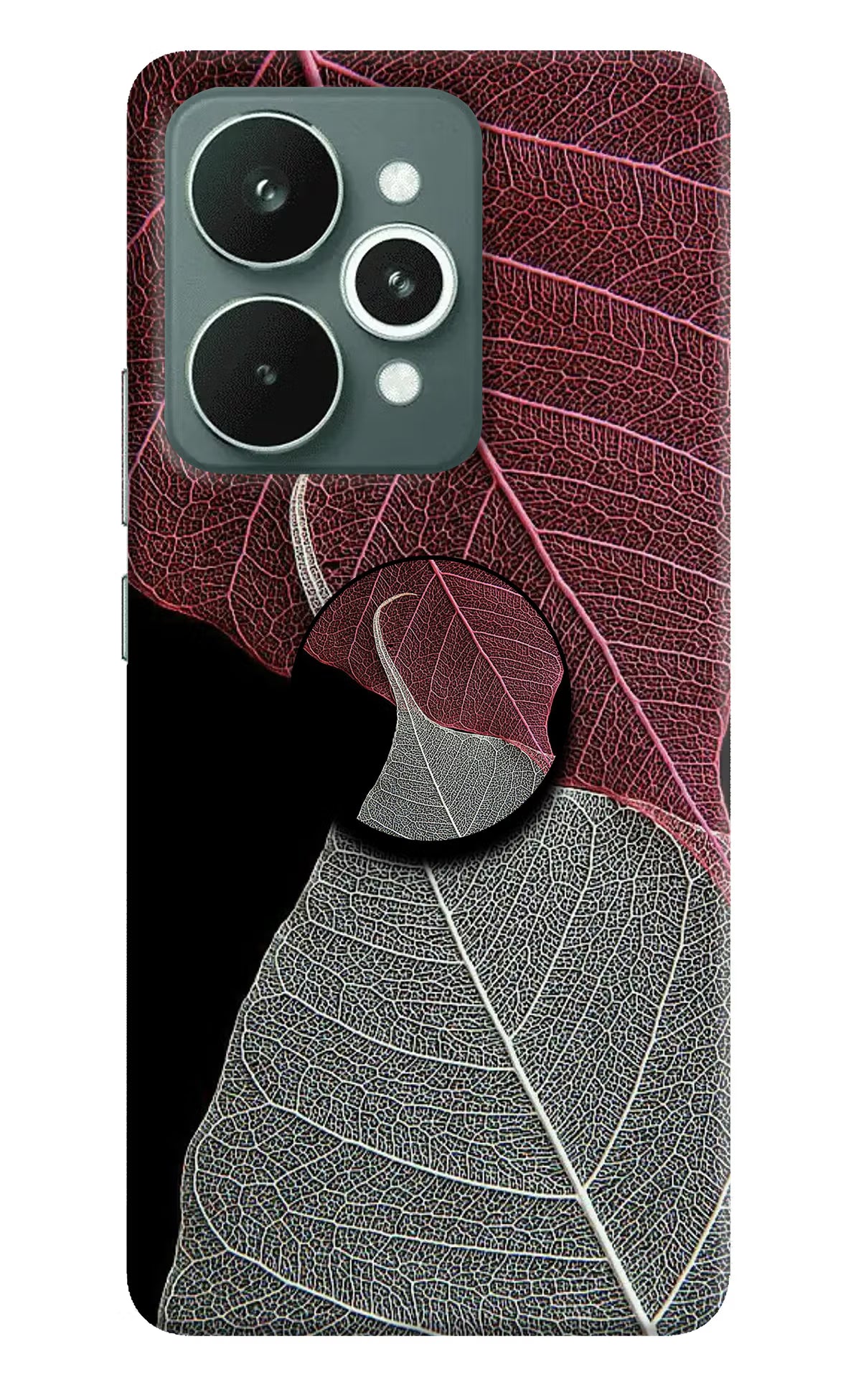 Leaf Pattern Realme 15 Pop Case by Casekaro