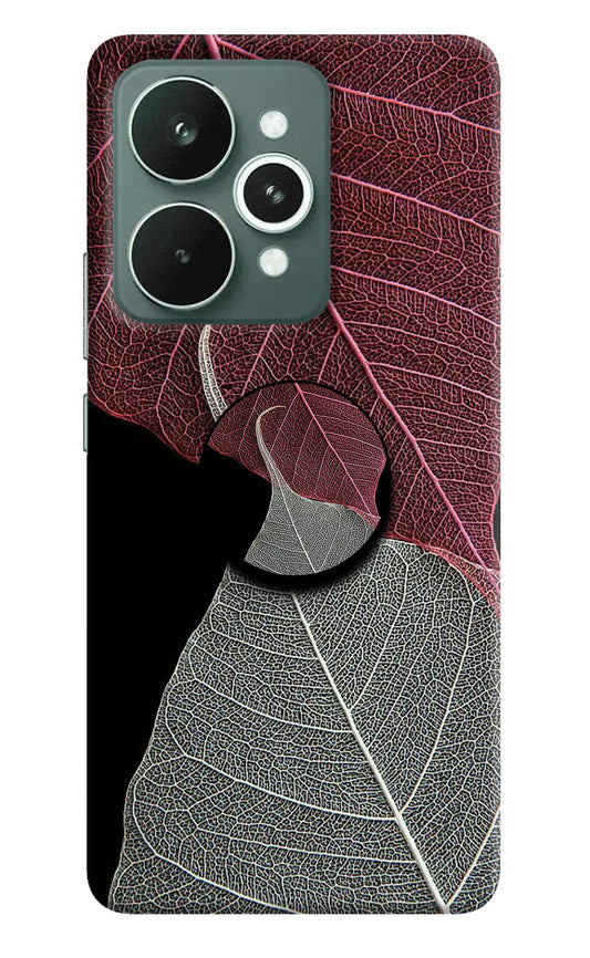 Leaf Pattern Realme 15 Pop Case by Casekaro