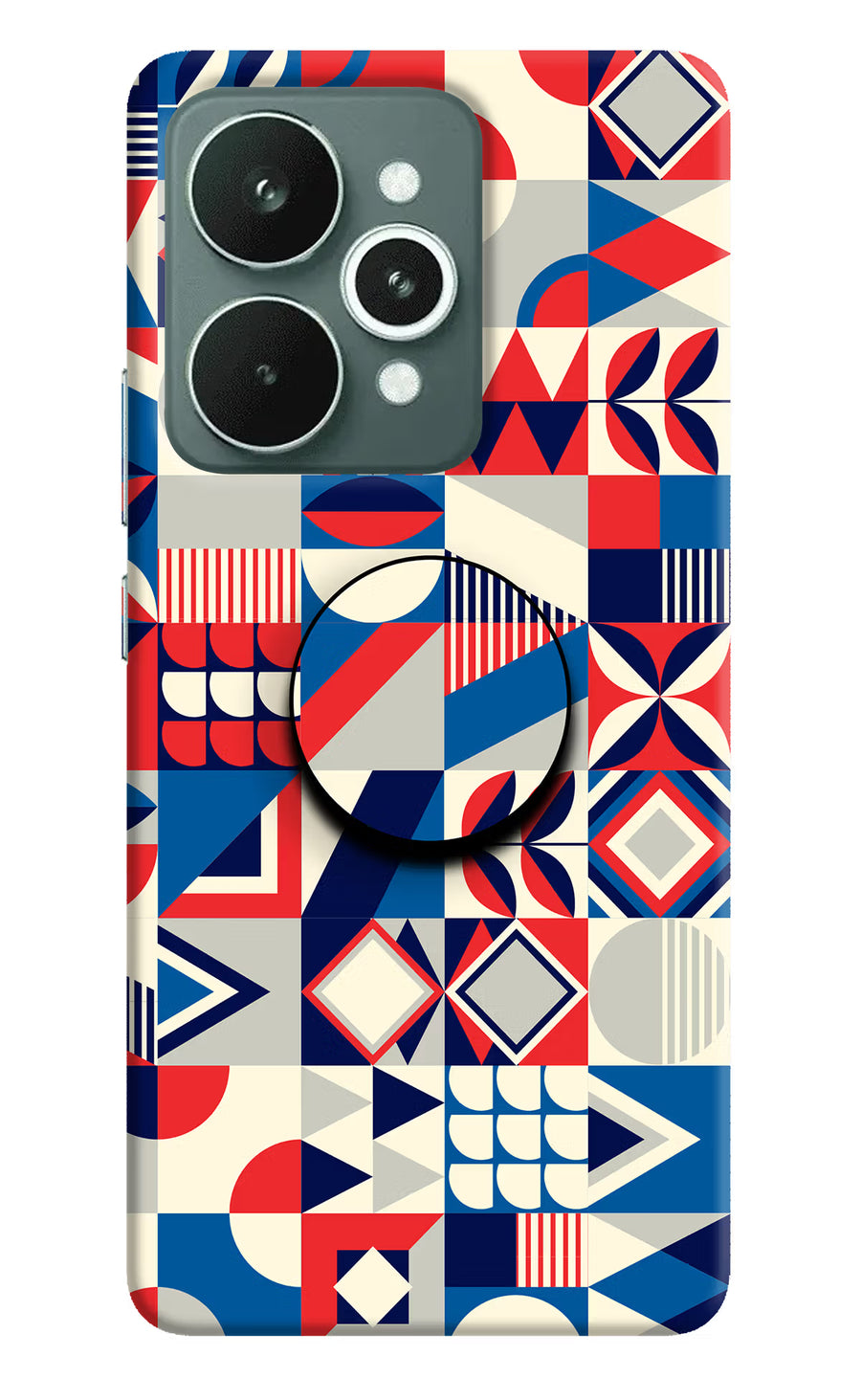 Colorful Pattern Realme 15 Pop Case, Hard case