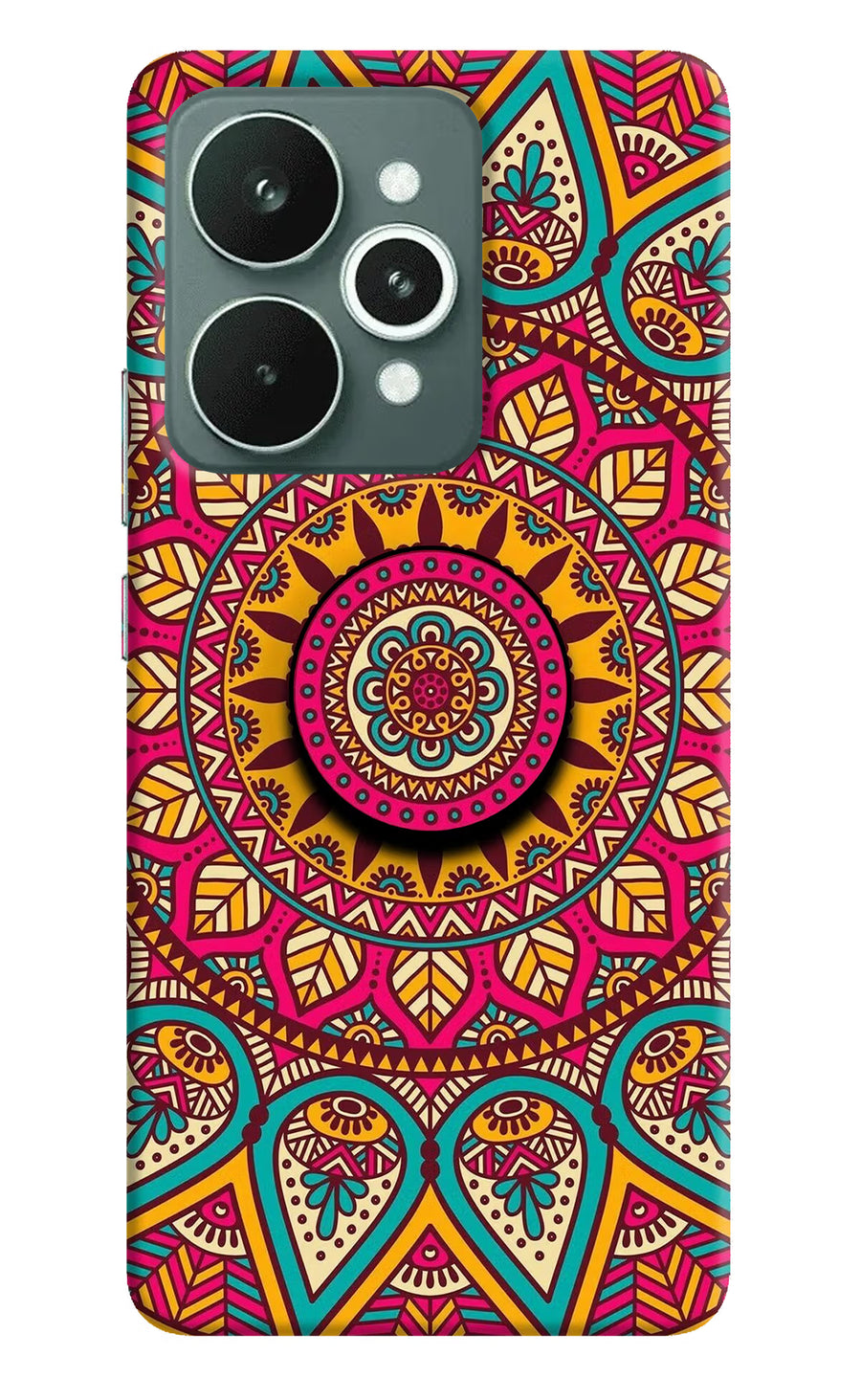 Mandala Realme 15 Pop Case, Hard case