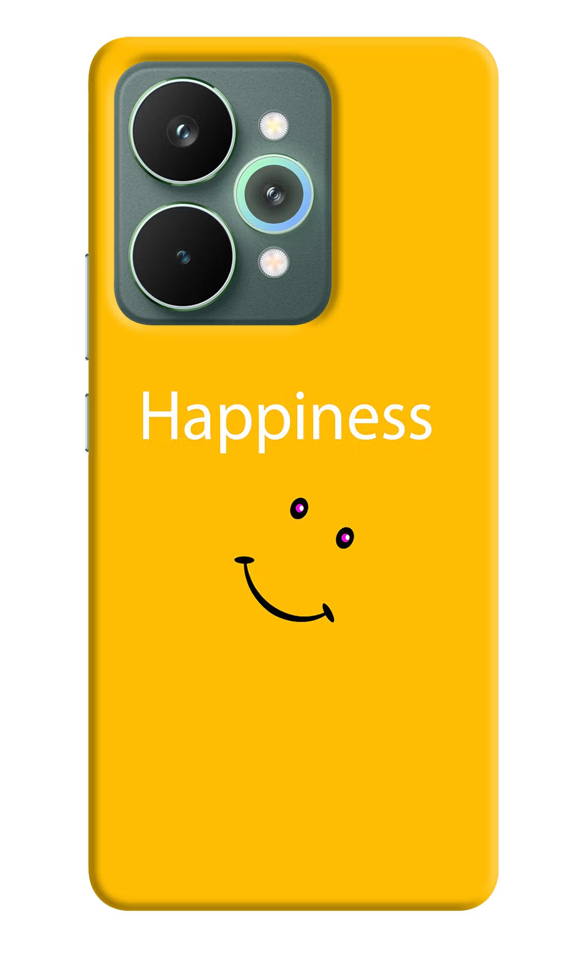 Happiness With Smiley Realme 15 Pro Hard Case Back Cover by Casekaro