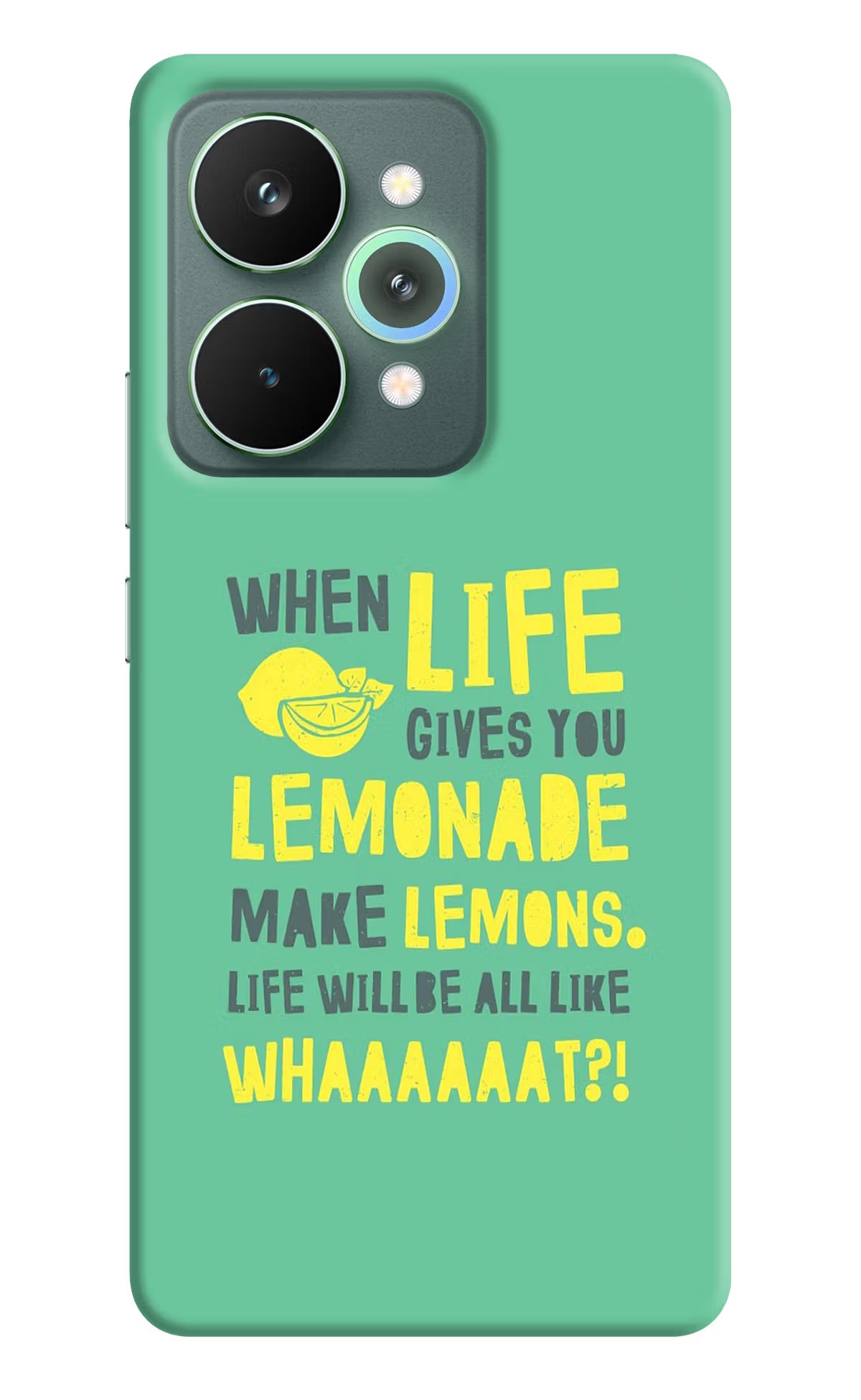 Quote Realme 15 Pro Hard Case Back Cover by Casekaro