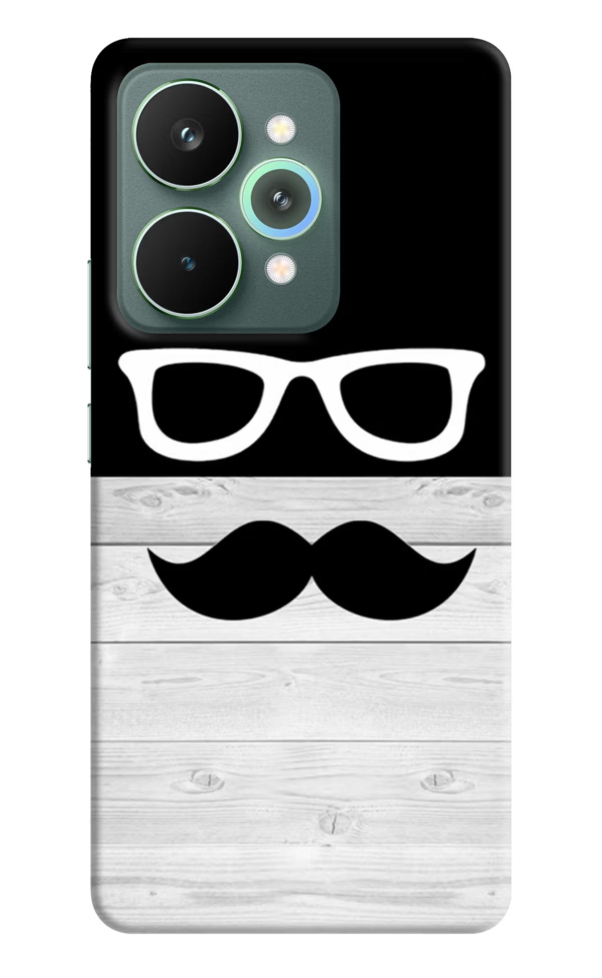 Mustache Realme 15 Pro Hard Case Back Cover by Casekaro