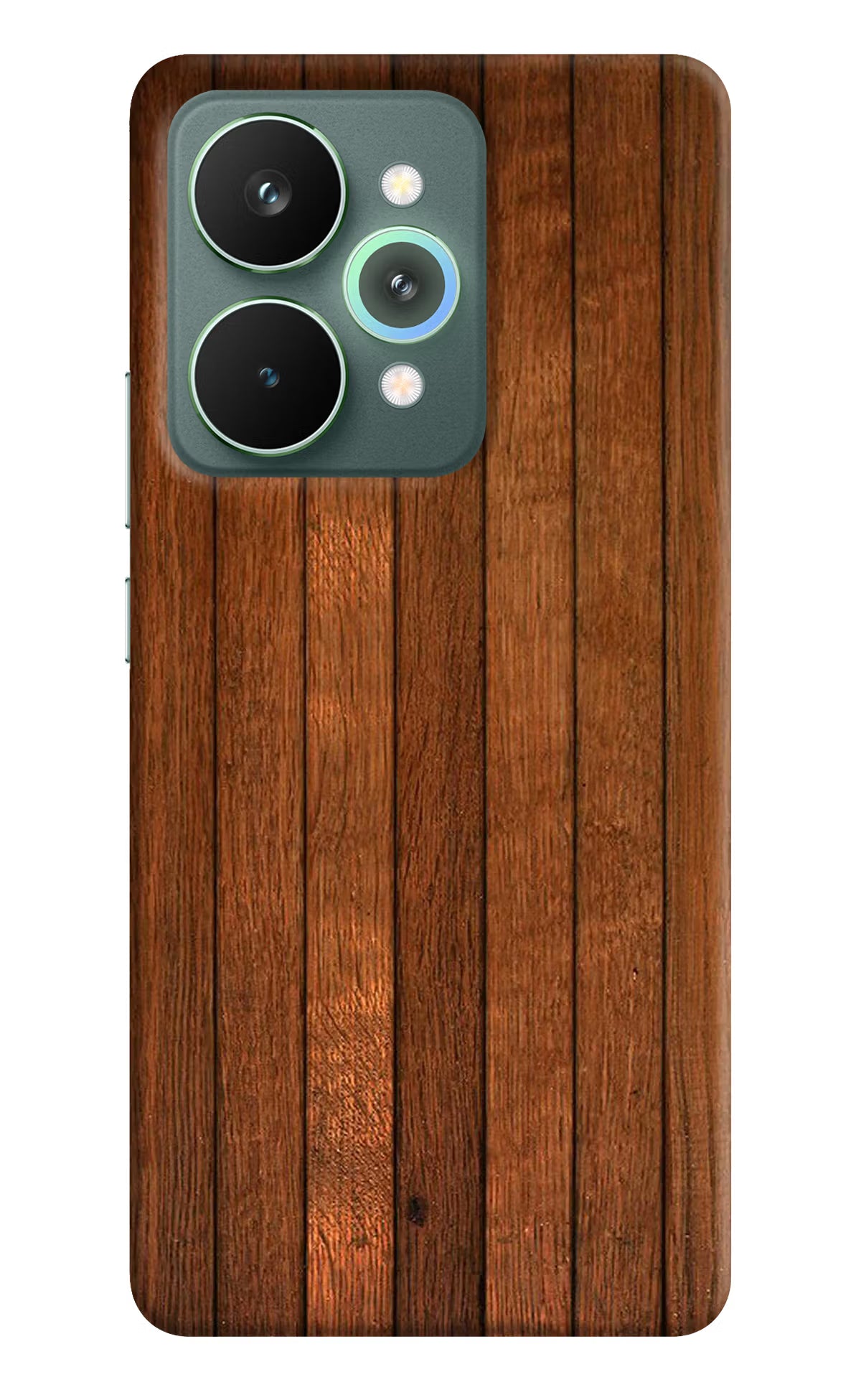 Wooden Artwork Bands Realme 15 Pro Hard Case Back Cover by Casekaro