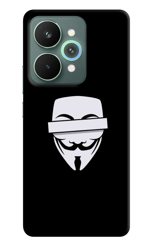 Anonymous Face Realme 15 Pro Hard Case Back Cover by Casekaro