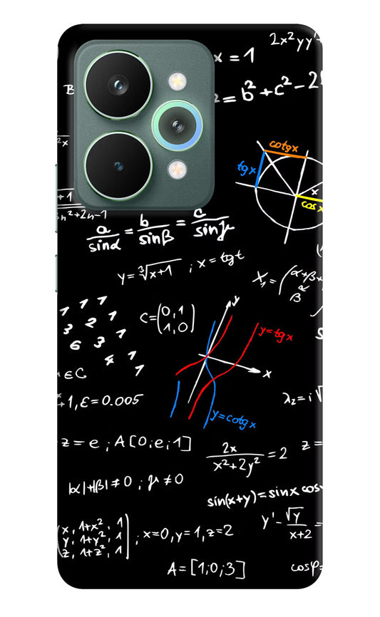 Mathematics Formula Realme 15 Pro Hard Case Back Cover by Casekaro