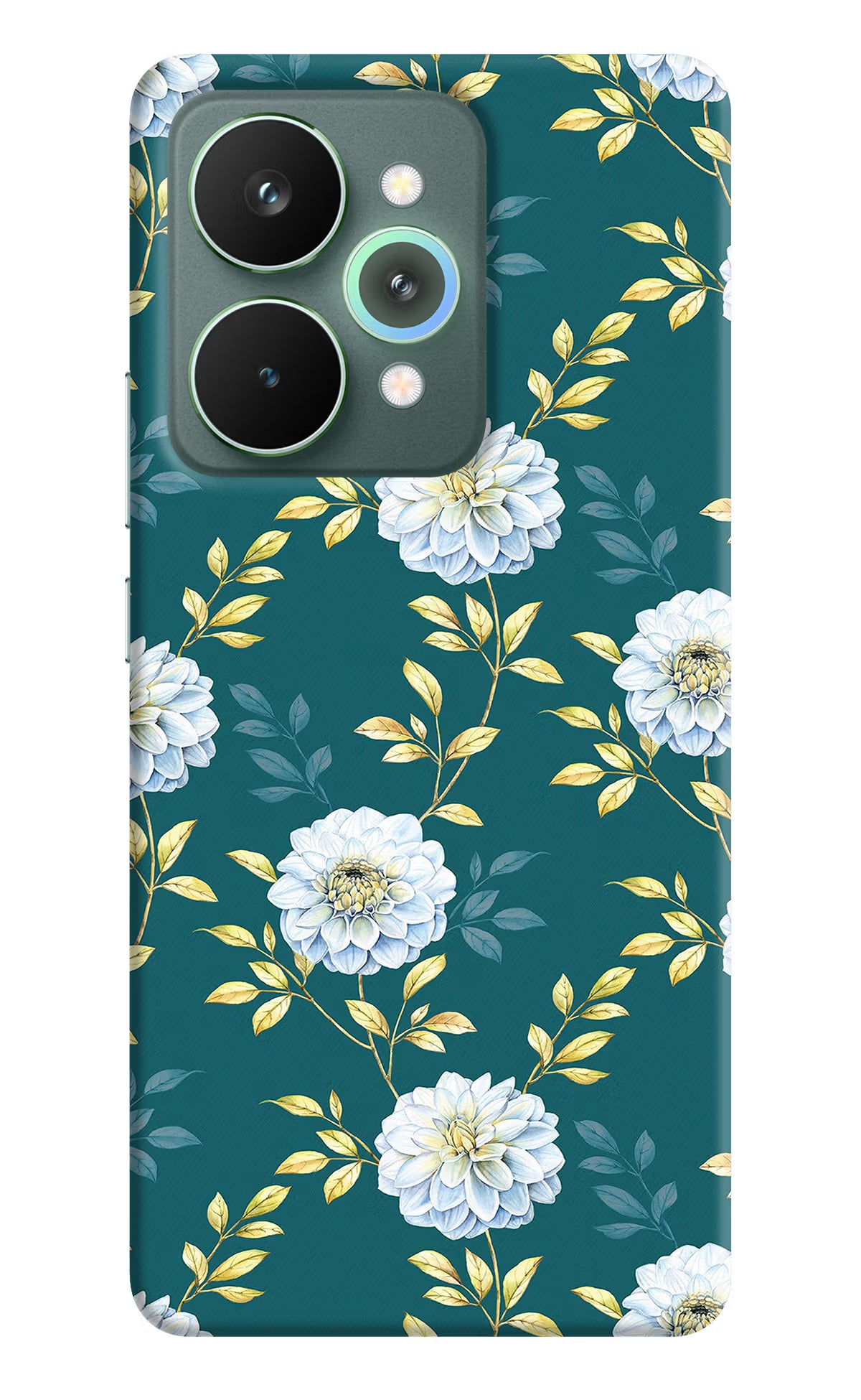 Flowers Realme 15 Pro Hard Case Back Cover by Casekaro