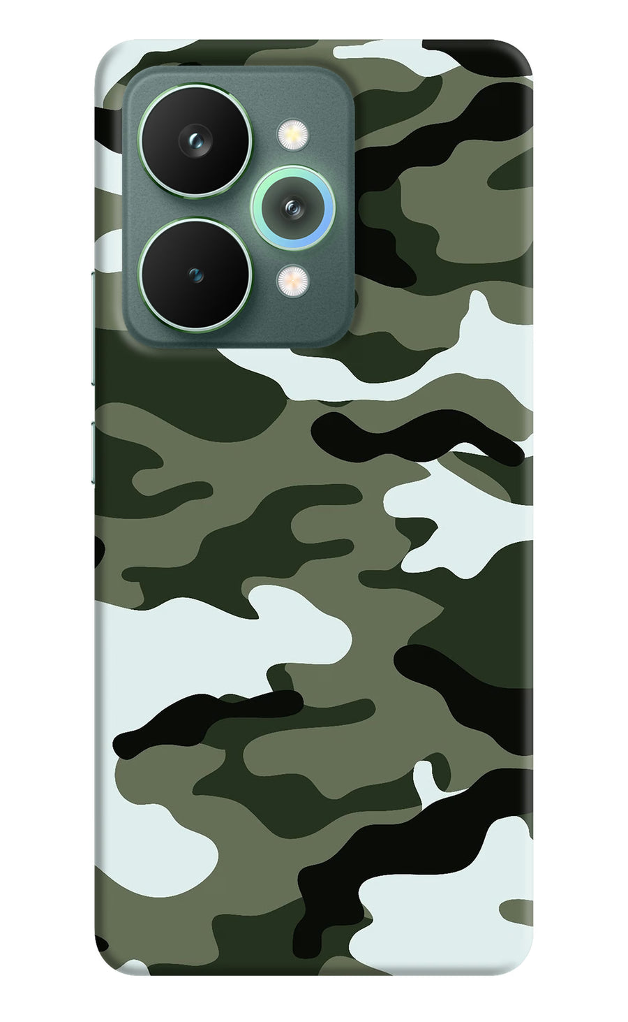 Camouflage Realme 15 Pro Back Cover, Hard case