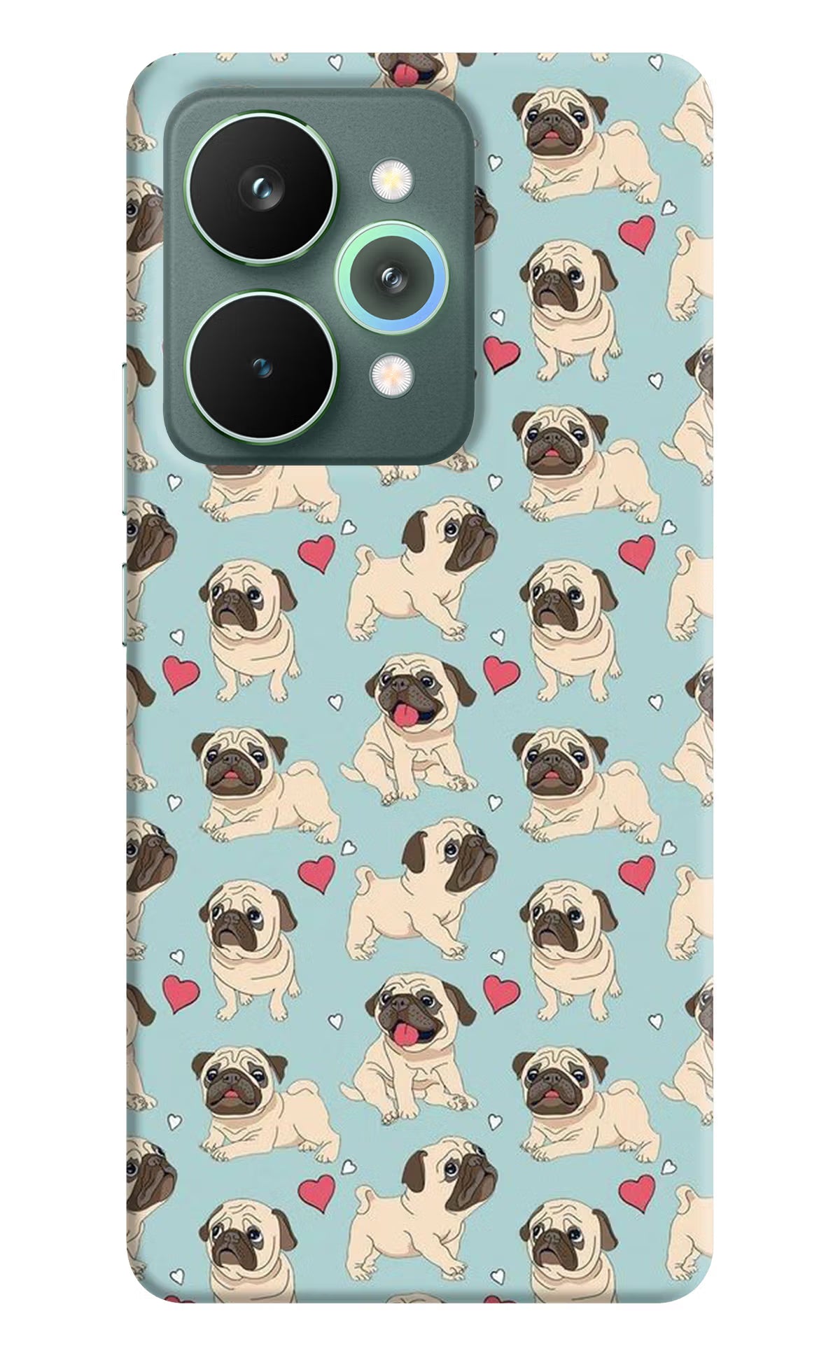 Pug Dog Realme 15 Pro Hard Case Back Cover by Casekaro