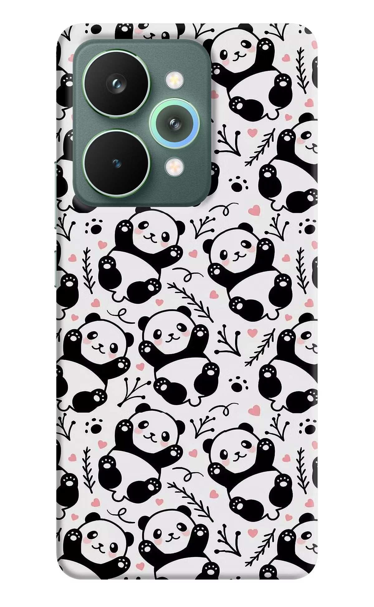 Cute Panda Realme 15 Pro Hard Case Back Cover by Casekaro
