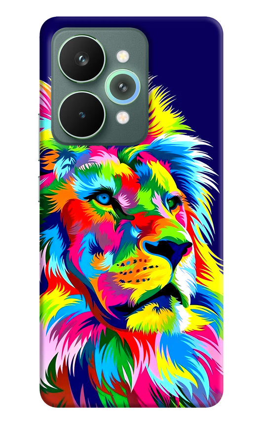 Vector Art Lion Realme 15 Pro Hard Case Back Cover by Casekaro