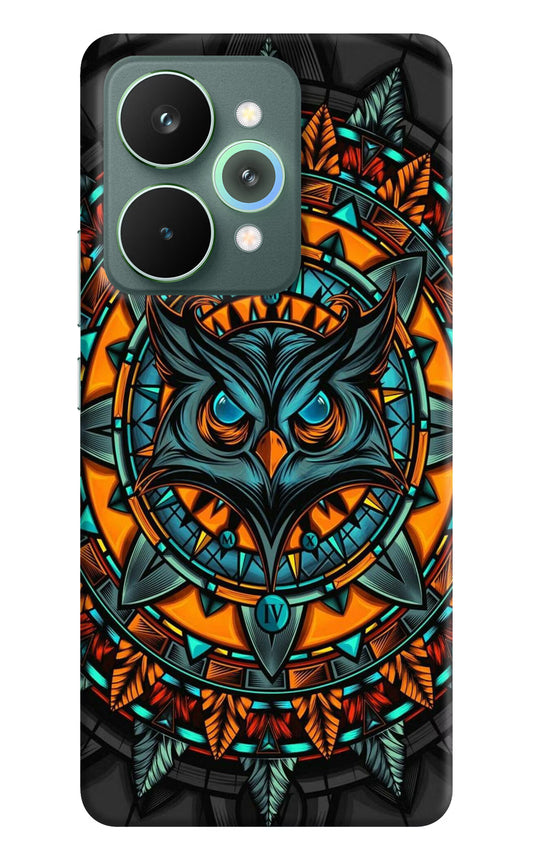 Angry Owl Art Realme 15 Pro Hard Case Back Cover by Casekaro