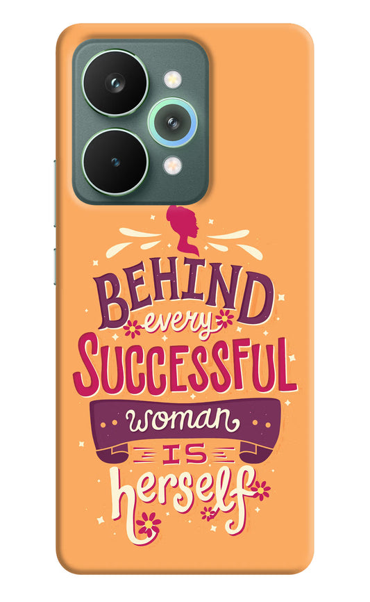 Behind Every Successful Woman There Is Herself Realme 15 Pro Hard Case Back Cover by Casekaro
