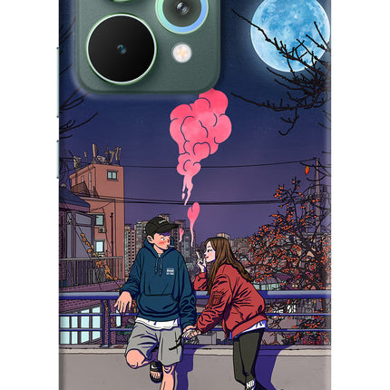 Chilling Couple Realme 15 Pro Hard Case Back Cover by Casekaro