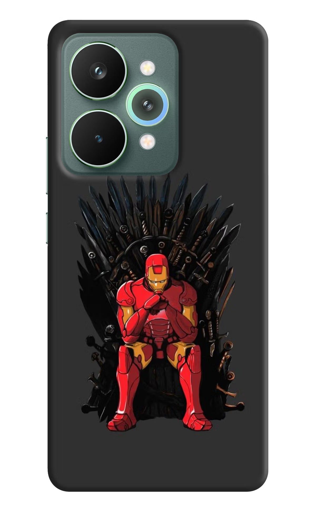 Ironman Throne Realme 15 Pro Hard Case Back Cover by Casekaro