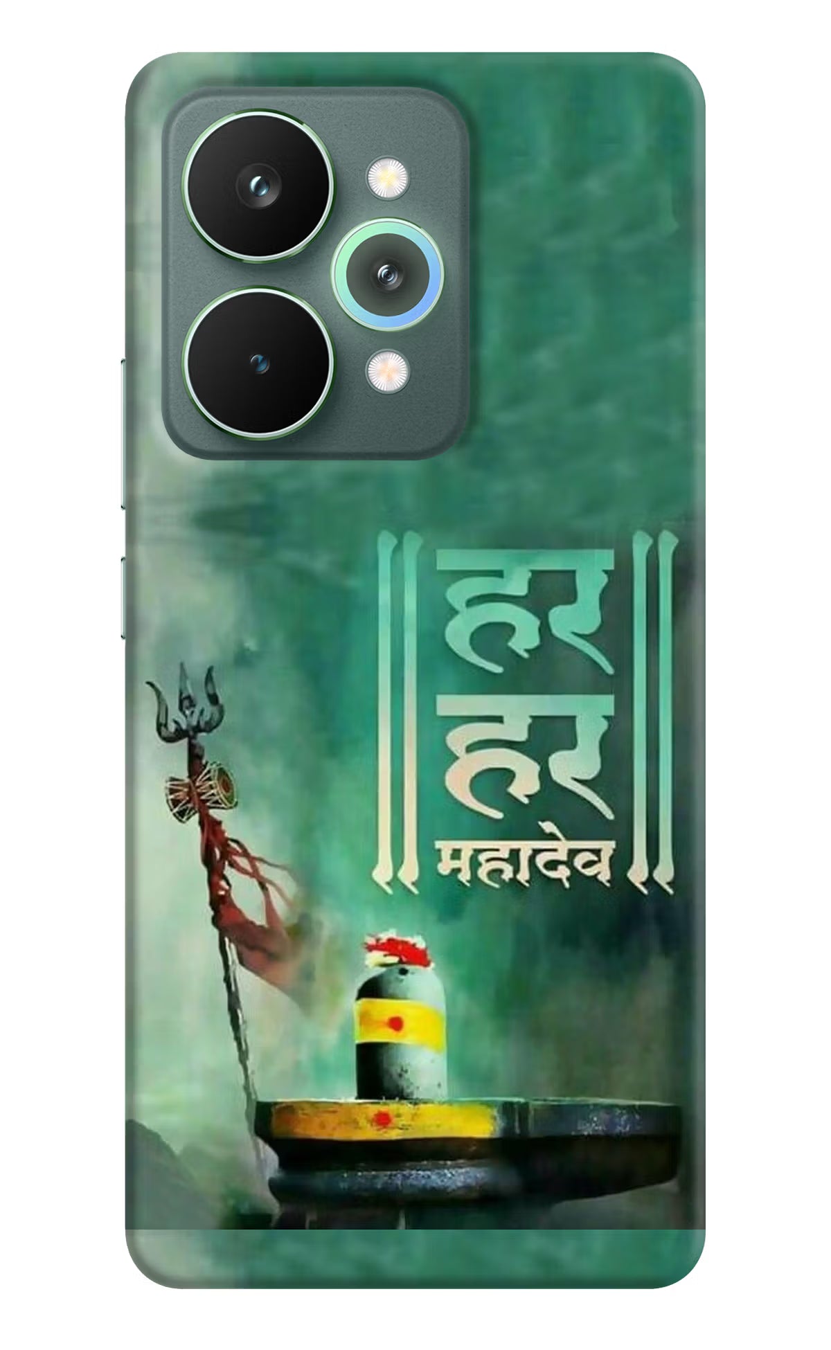 Har Har Mahadev Shivling Realme 15 Pro Hard Case Back Cover by Casekaro