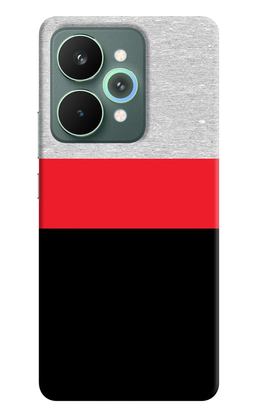 Tri Color Pattern Realme 15 Pro Hard Case Back Cover by Casekaro
