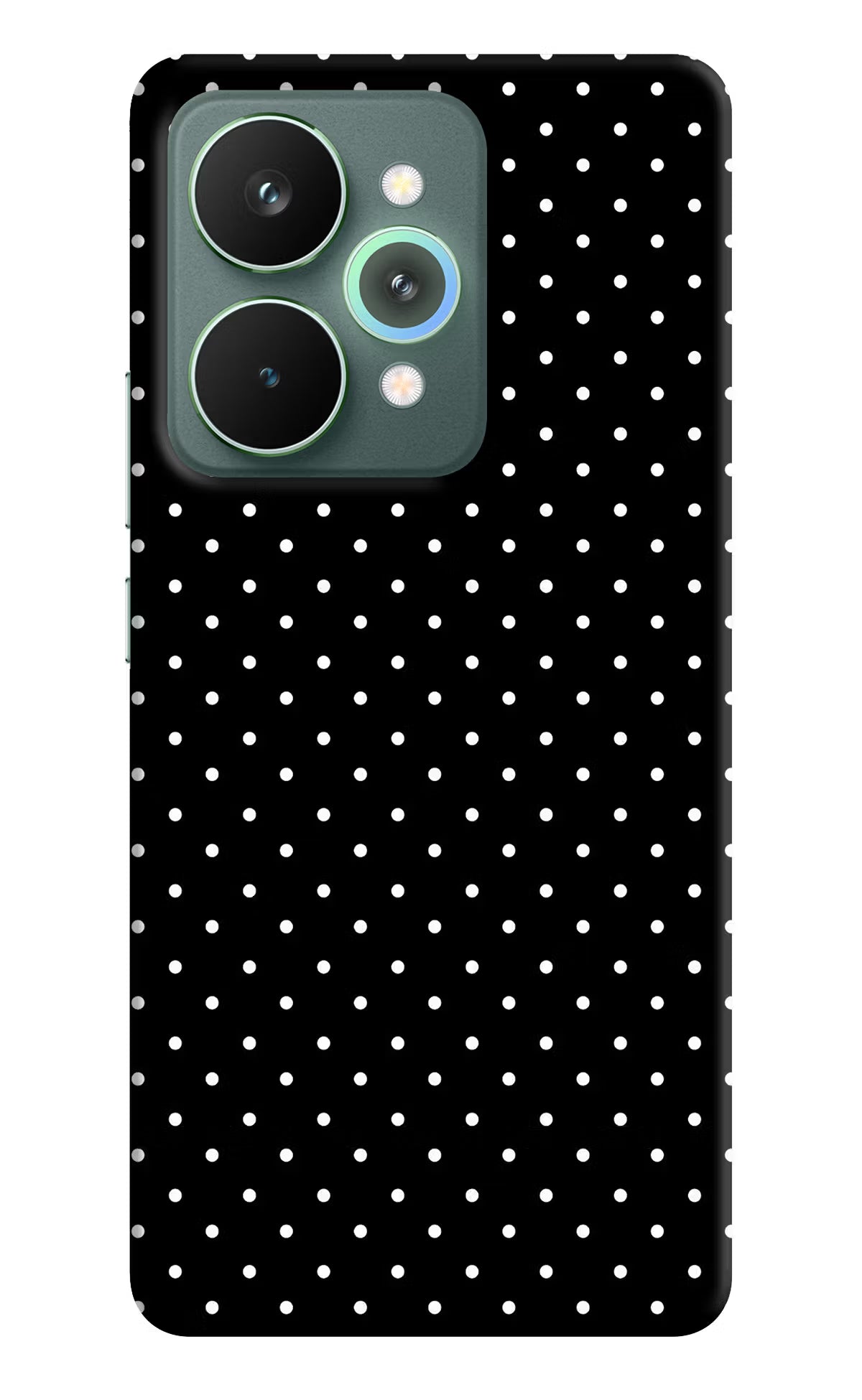 White Dots Realme 15 Pro Hard Case Back Cover by Casekaro