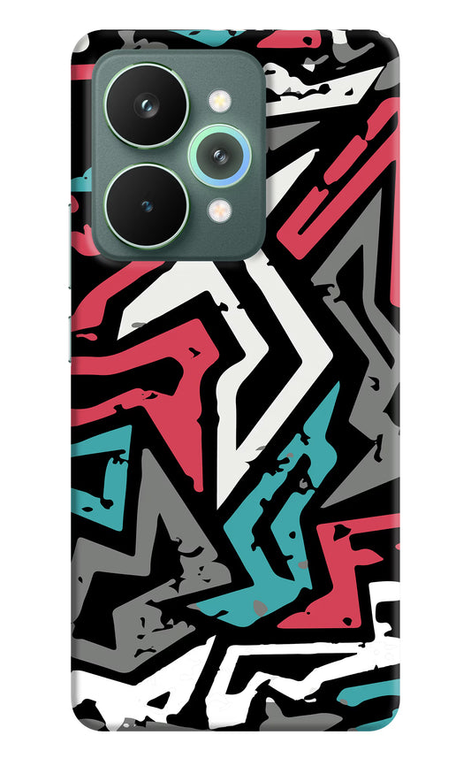 Geometric Graffiti Realme 15 Pro Hard Case Back Cover by Casekaro