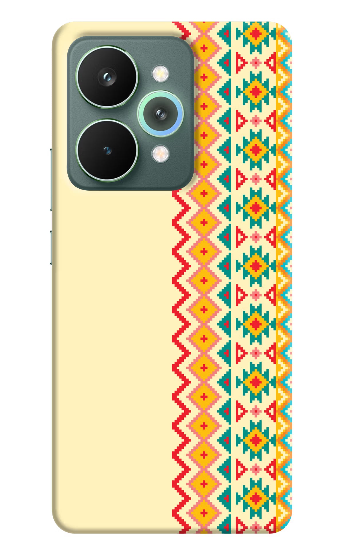 Ethnic Seamless Realme 15 Pro Hard Case Back Cover by Casekaro