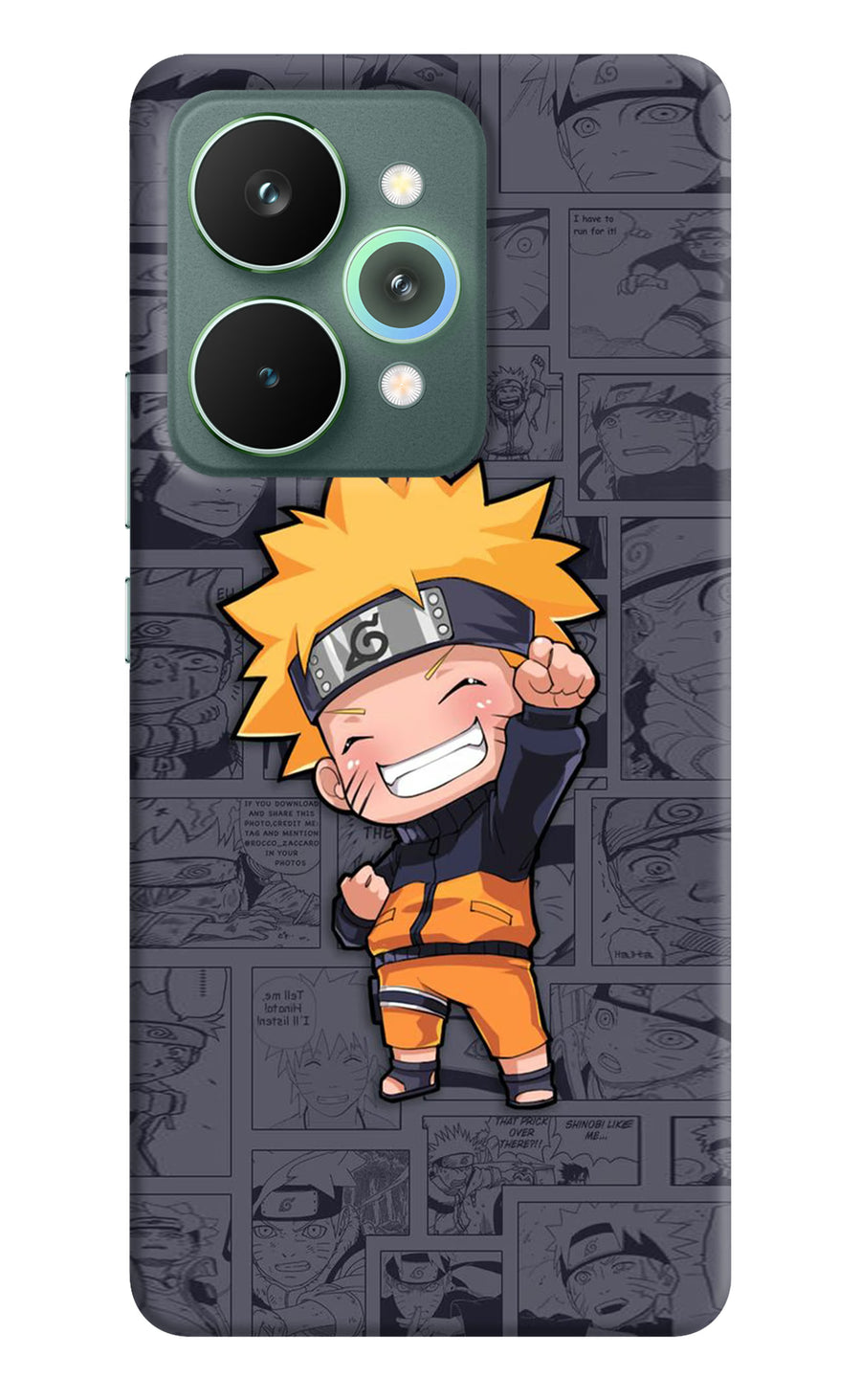 Chota Naruto Realme 15 Pro Back Cover, Hard case