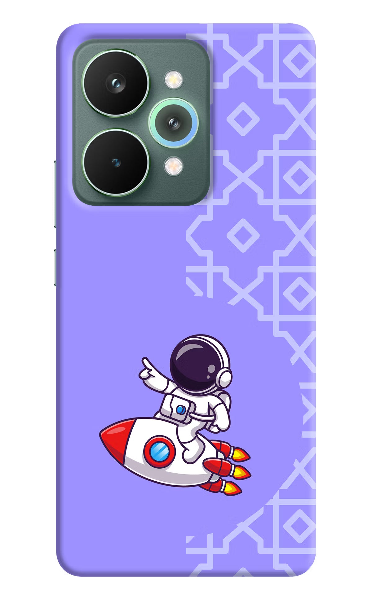 Cute Astronaut Realme 15 Pro Hard Case Back Cover by Casekaro