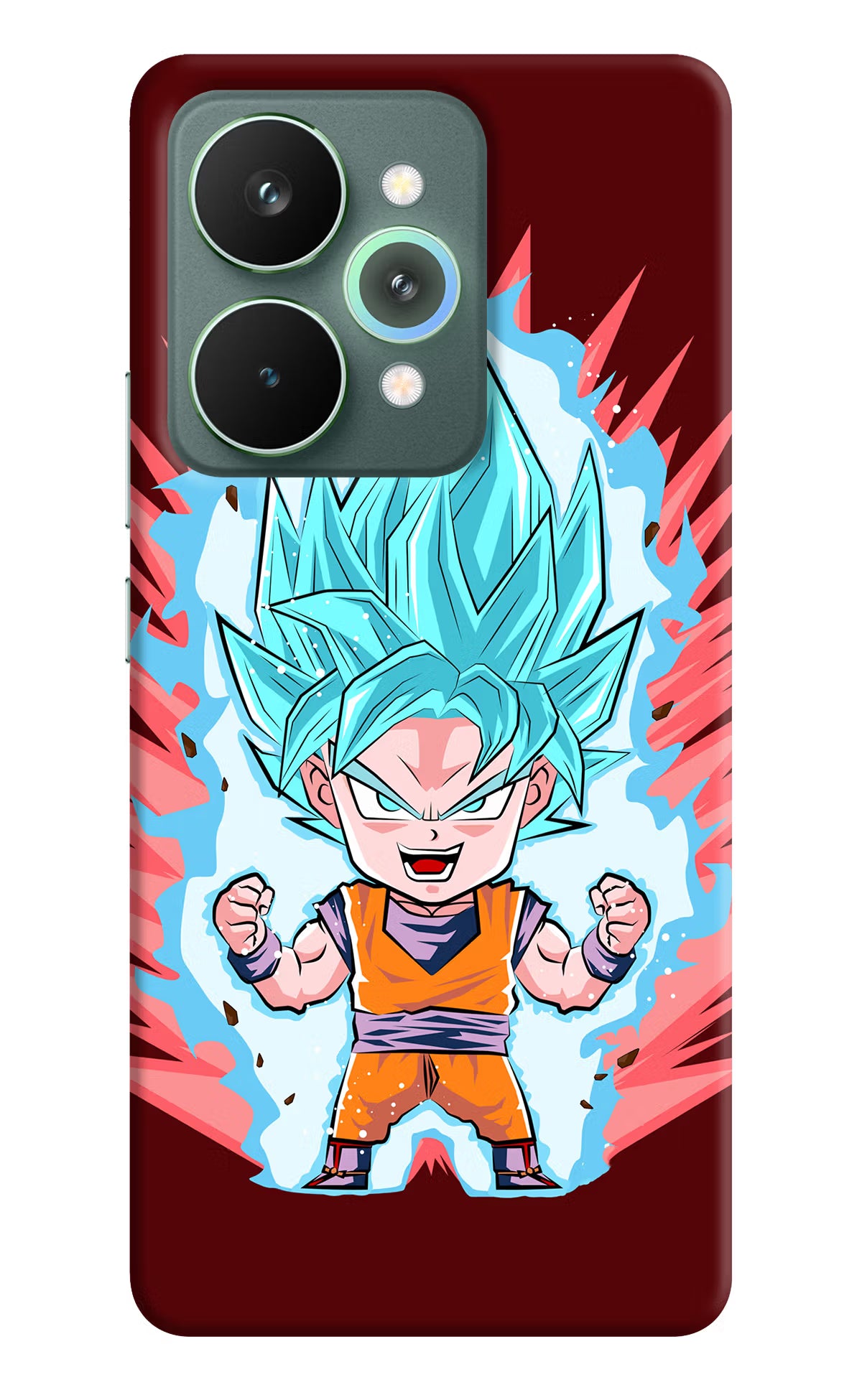 Goku Little Realme 15 Pro Hard Case Back Cover by Casekaro