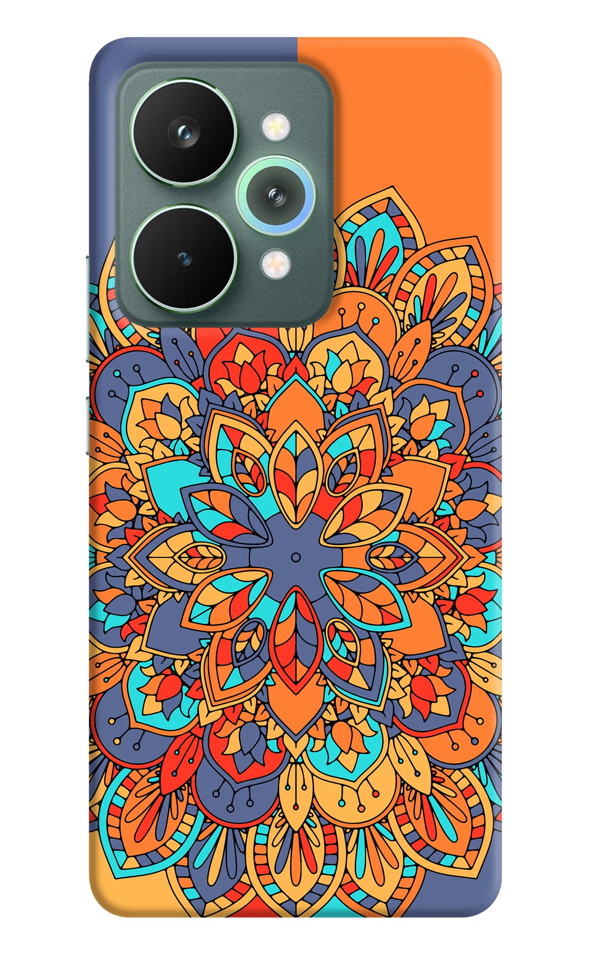 Color Mandala Realme 15 Pro Hard Case Back Cover by Casekaro