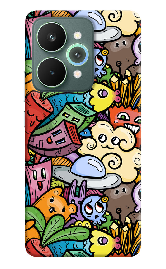 Veggie Doodle Realme 15 Pro Hard Case Back Cover by Casekaro