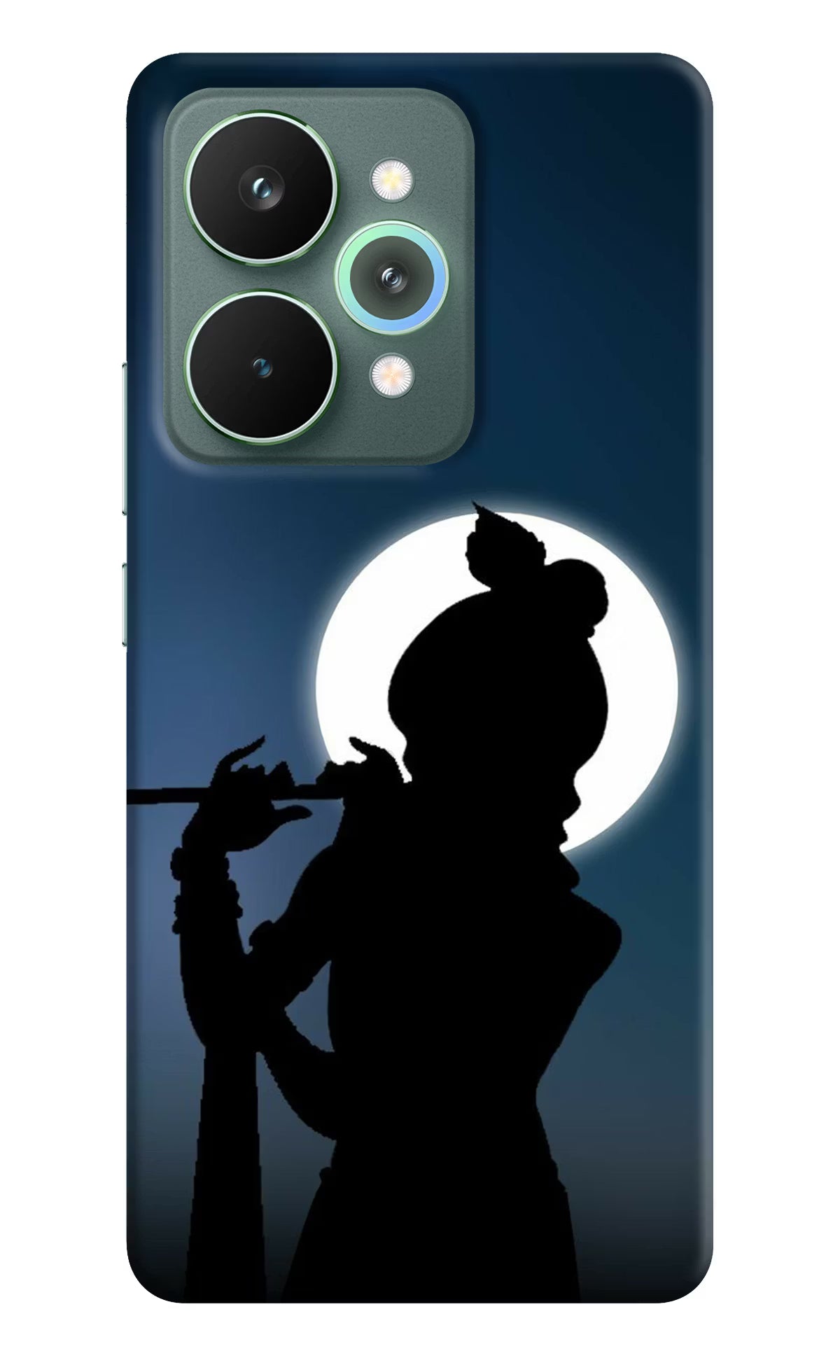 Shri Krishna Silhouette Realme 15 Pro Hard Case Back Cover by Casekaro