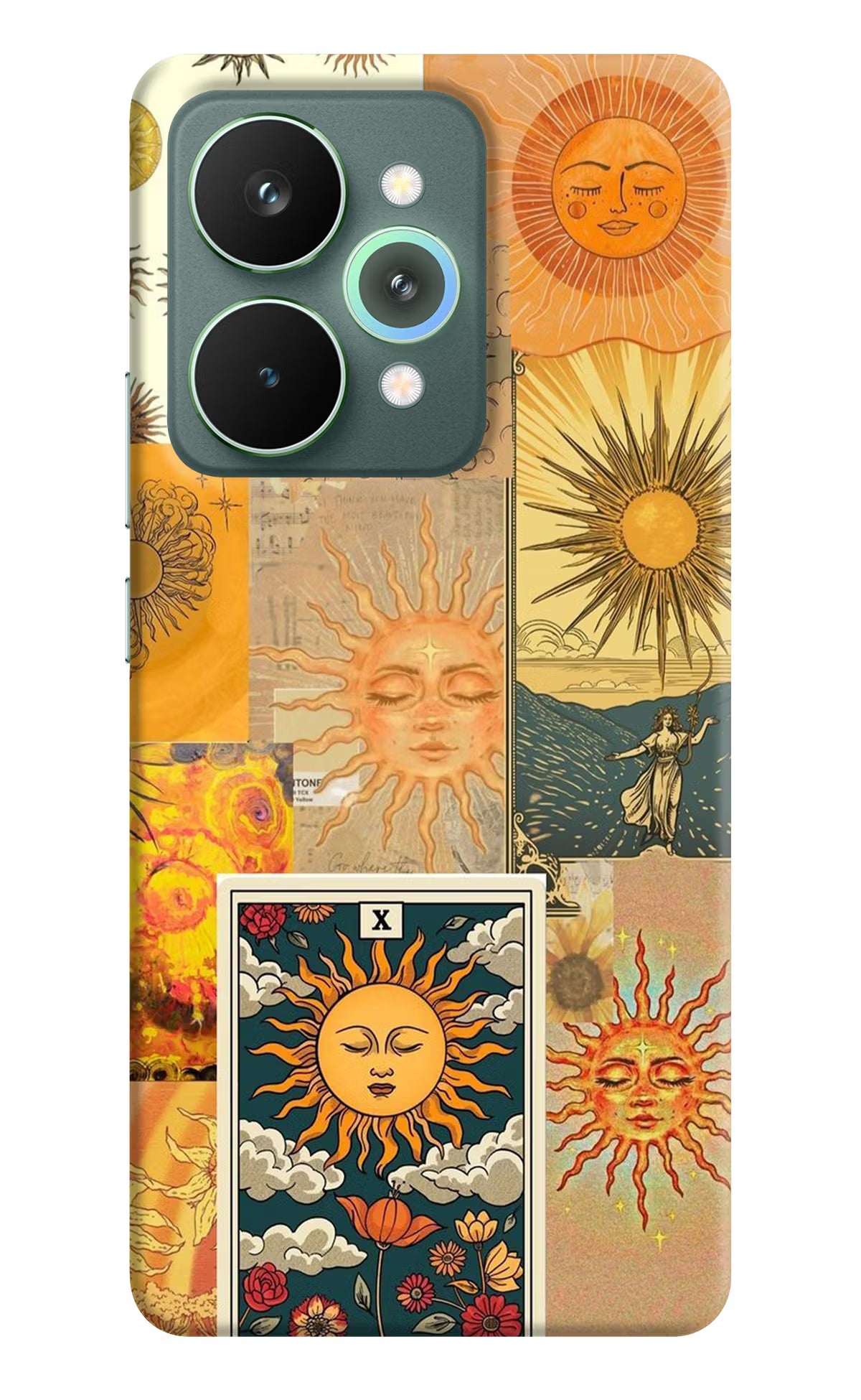 Sun Realme 15 Pro Hard Case Back Cover by Casekaro