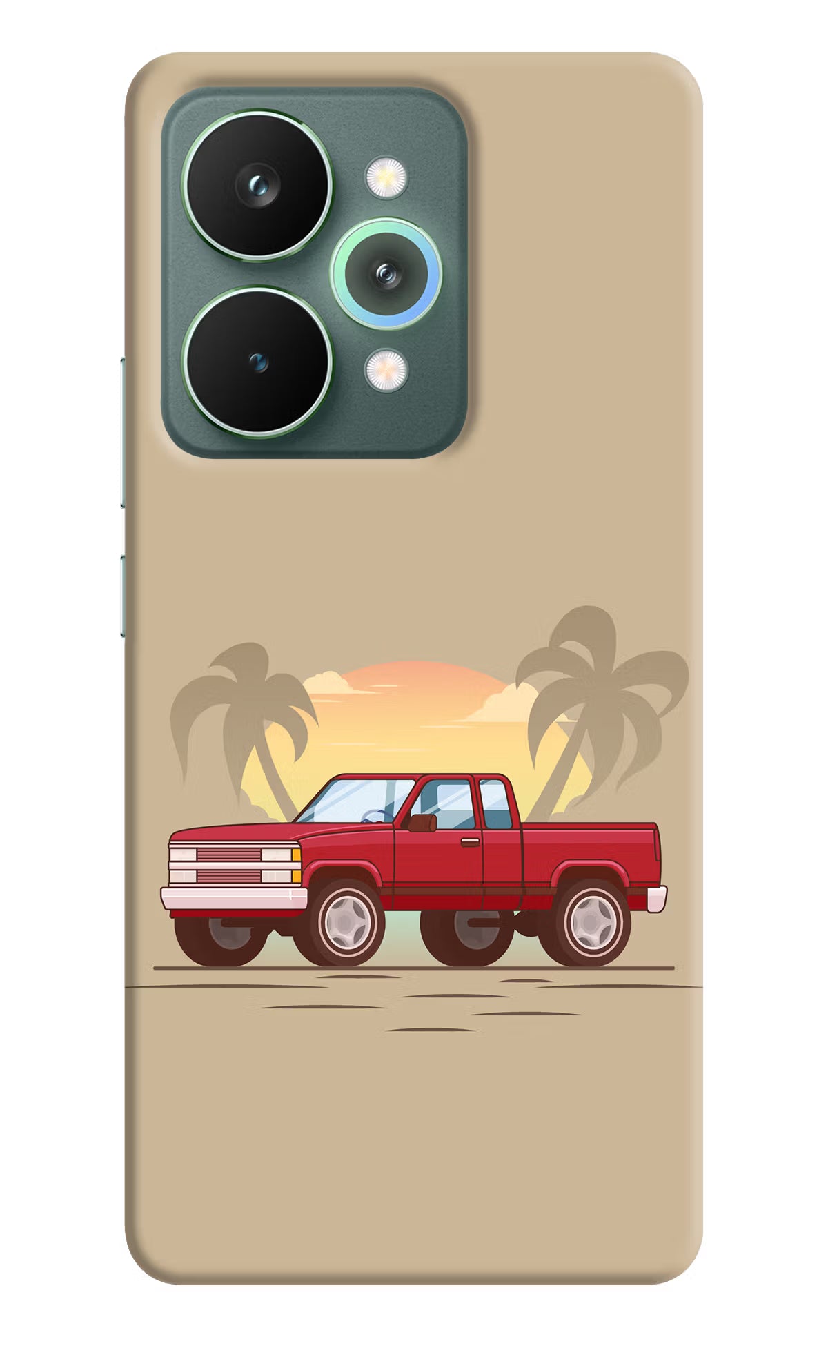 Desert Classic Drive Realme 15 Pro Hard Case Back Cover by Casekaro