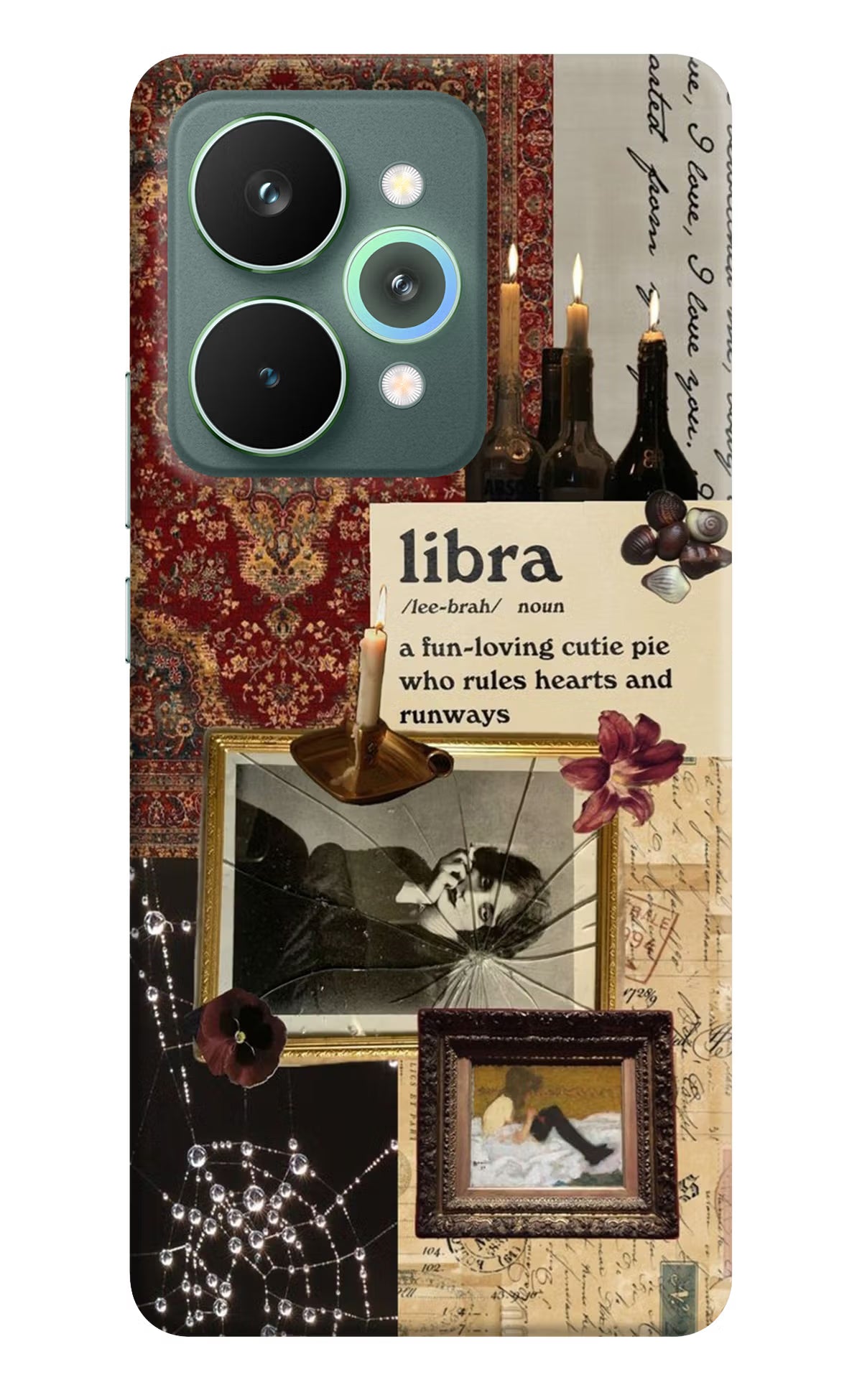 Libra Zodiac Realme 15 Pro Hard Case Back Cover by Casekaro