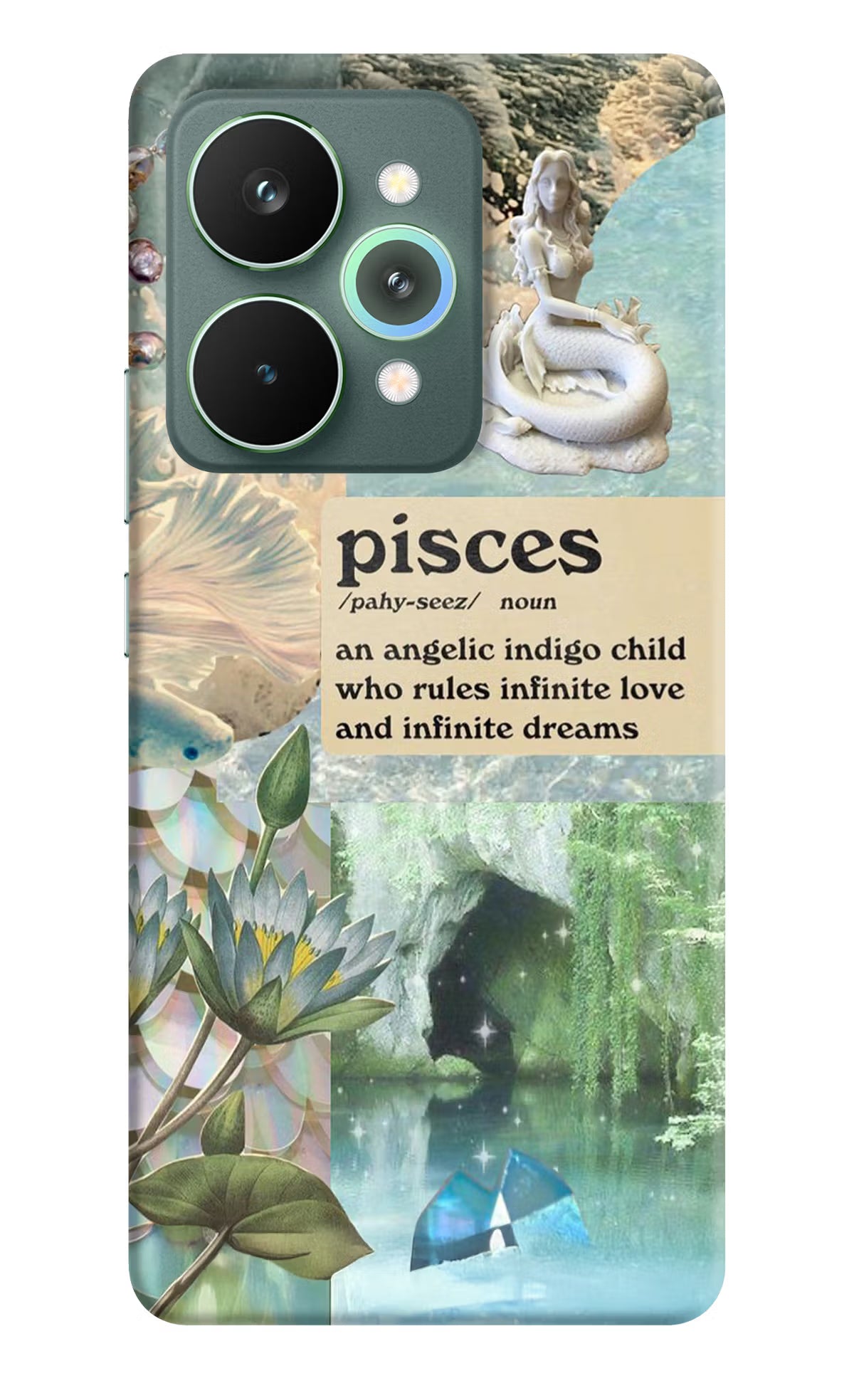 Pisces Zodiac Realme 15 Pro Hard Case Back Cover by Casekaro