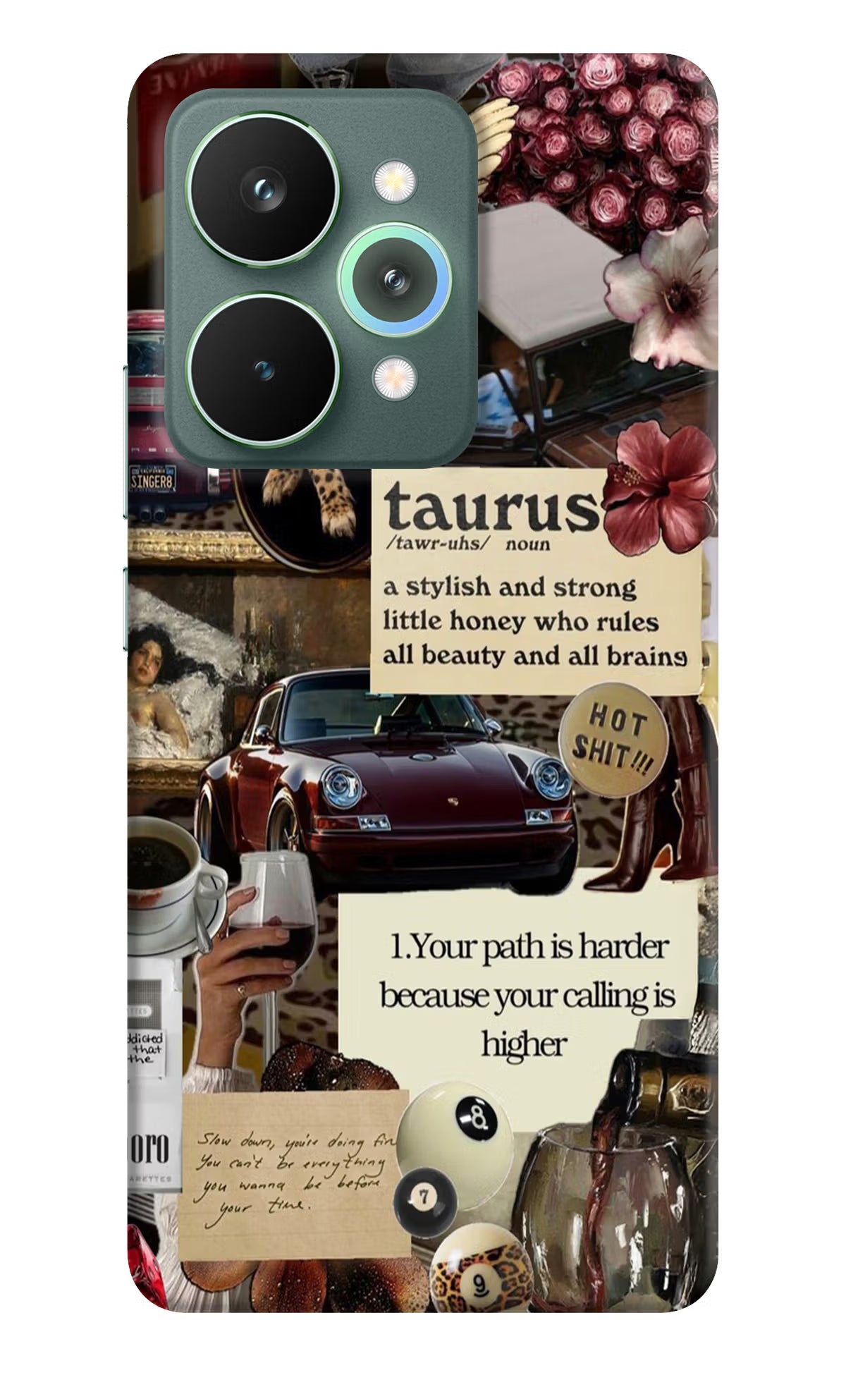Taurus Zodiac Realme 15 Pro Hard Case Back Cover by Casekaro