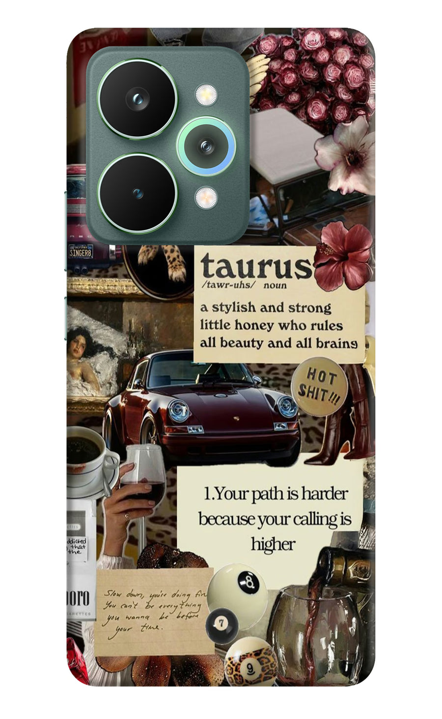 Taurus Zodiac Realme 15 Pro Back Cover, Hard case