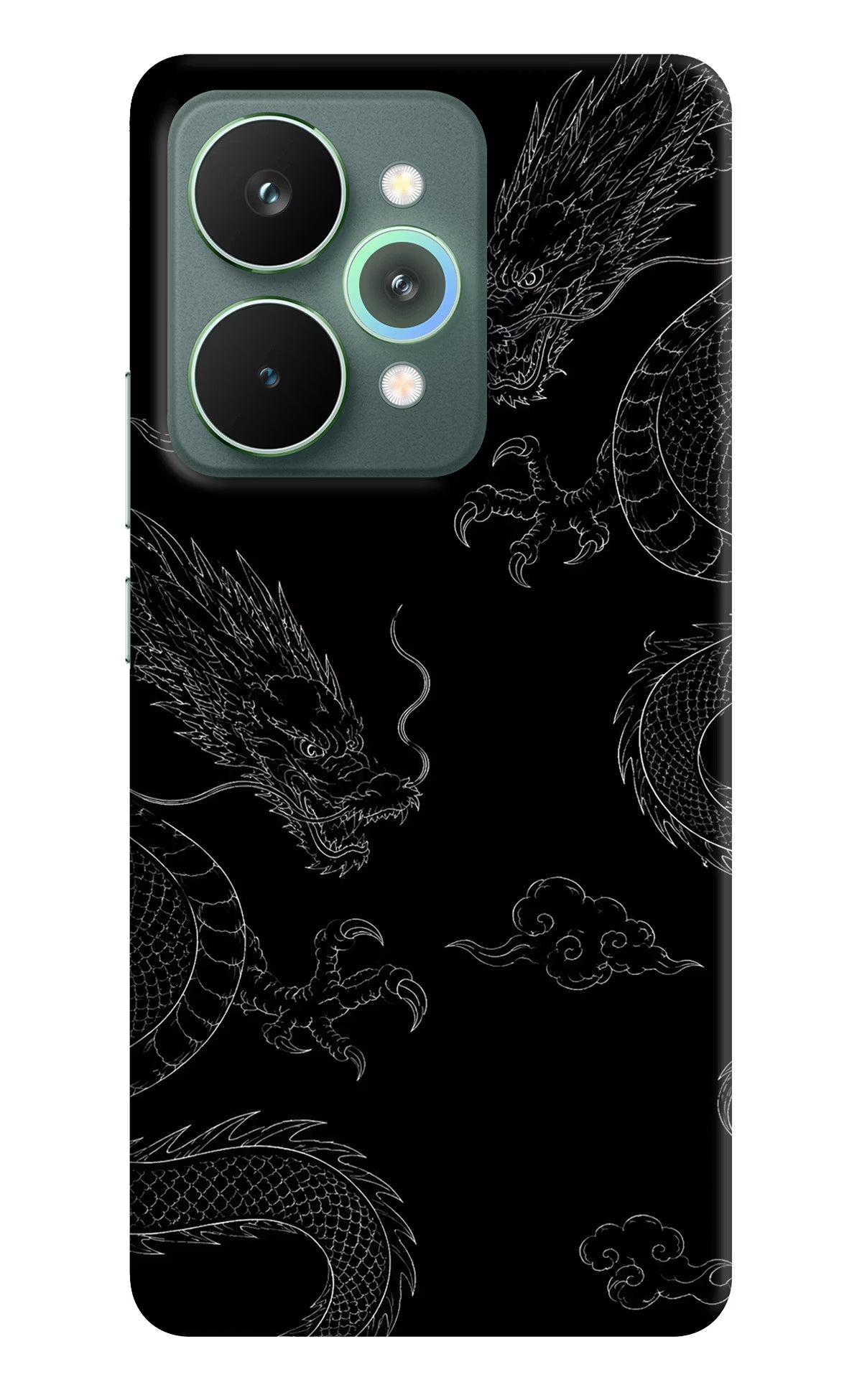 Twin Dragons Realme 15 Pro Hard Case Back Cover by Casekaro