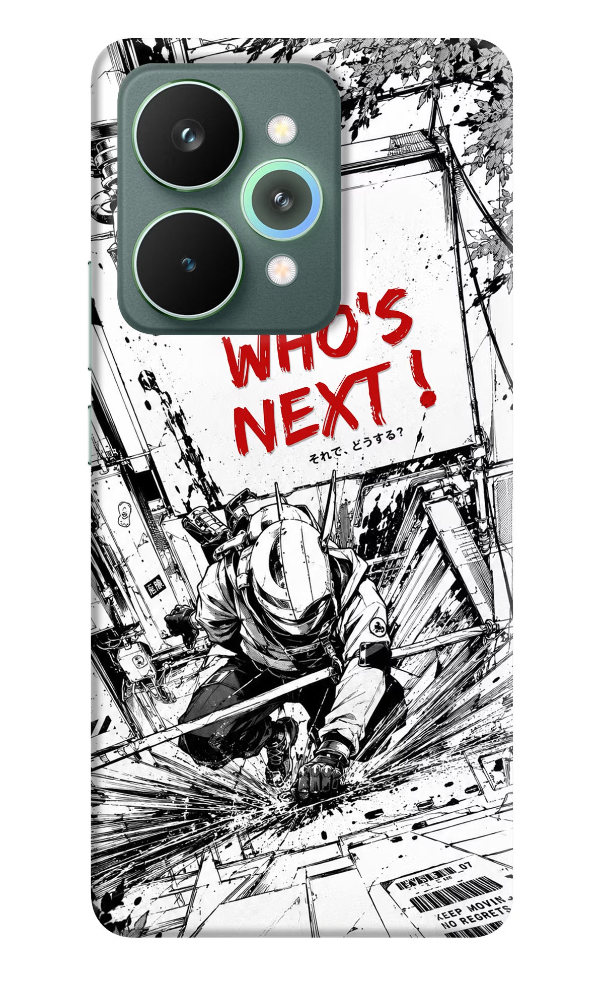 Who's Next Realme 15 Pro Hard Case Back Cover by Casekaro