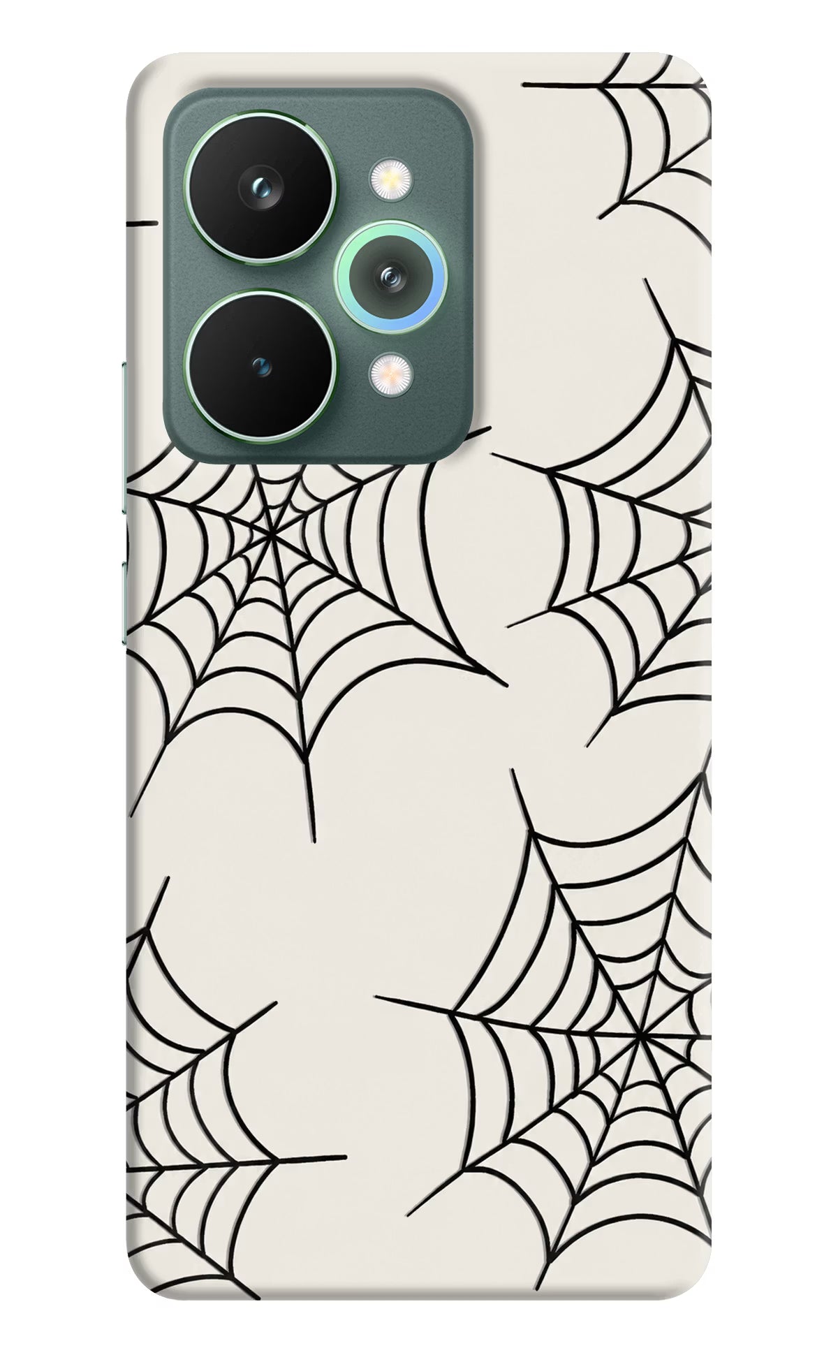 Spider Web Realme 15 Pro Hard Case Back Cover by Casekaro