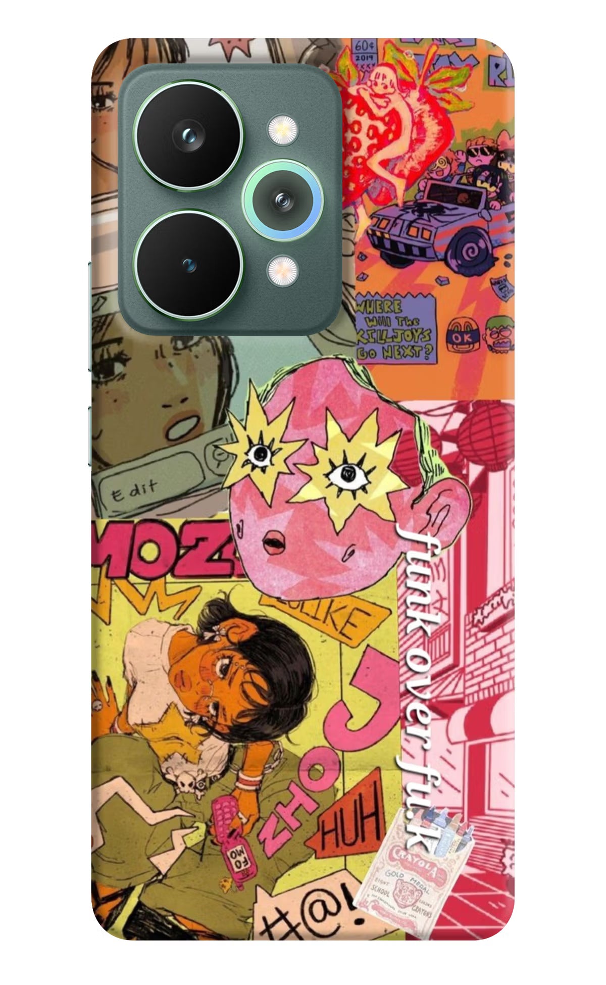 Funkover Realme 15 Pro Back Cover