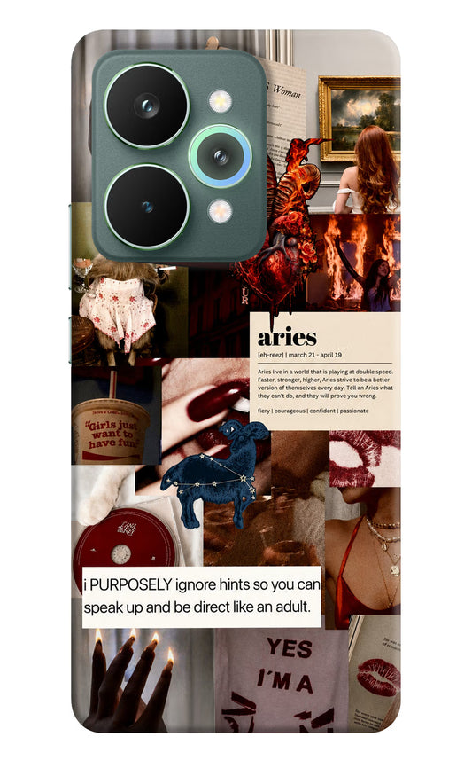 Zodiac Aries Realme 15 Pro Hard Case Back Cover by Casekaro