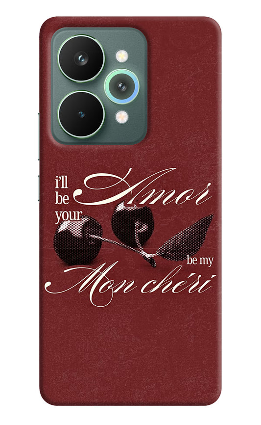 Velvet Cherry Realme 15 Pro Back Cover