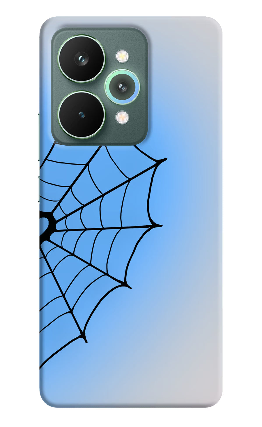 Blue Web Realme 15 Pro Back Cover, Hard case