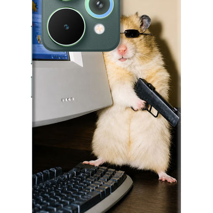 Hacker Hamster Realme 15 Pro Hard Case Back Cover by Casekaro